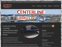 Tablet Screenshot of centerlineutilitylocating.com
